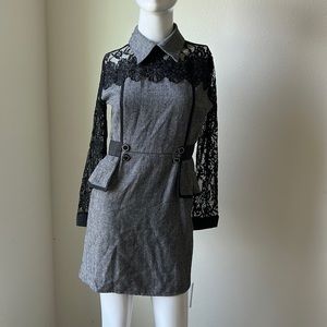 UNBRANDED DRESS WITH LACE SIZE S